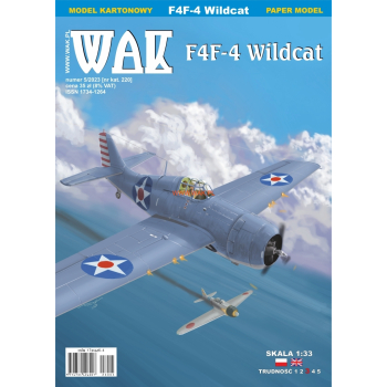 F4F-4 WILDCAT AMERYKAŃSKI MYŚLIWIEC – 1942